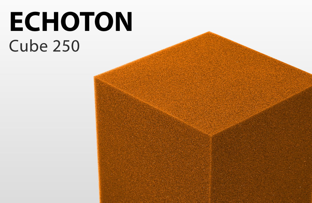 картинка Акустический поролон Echoton Бас ловушка Куб/ Cube 250 от ЭхоДизайн
